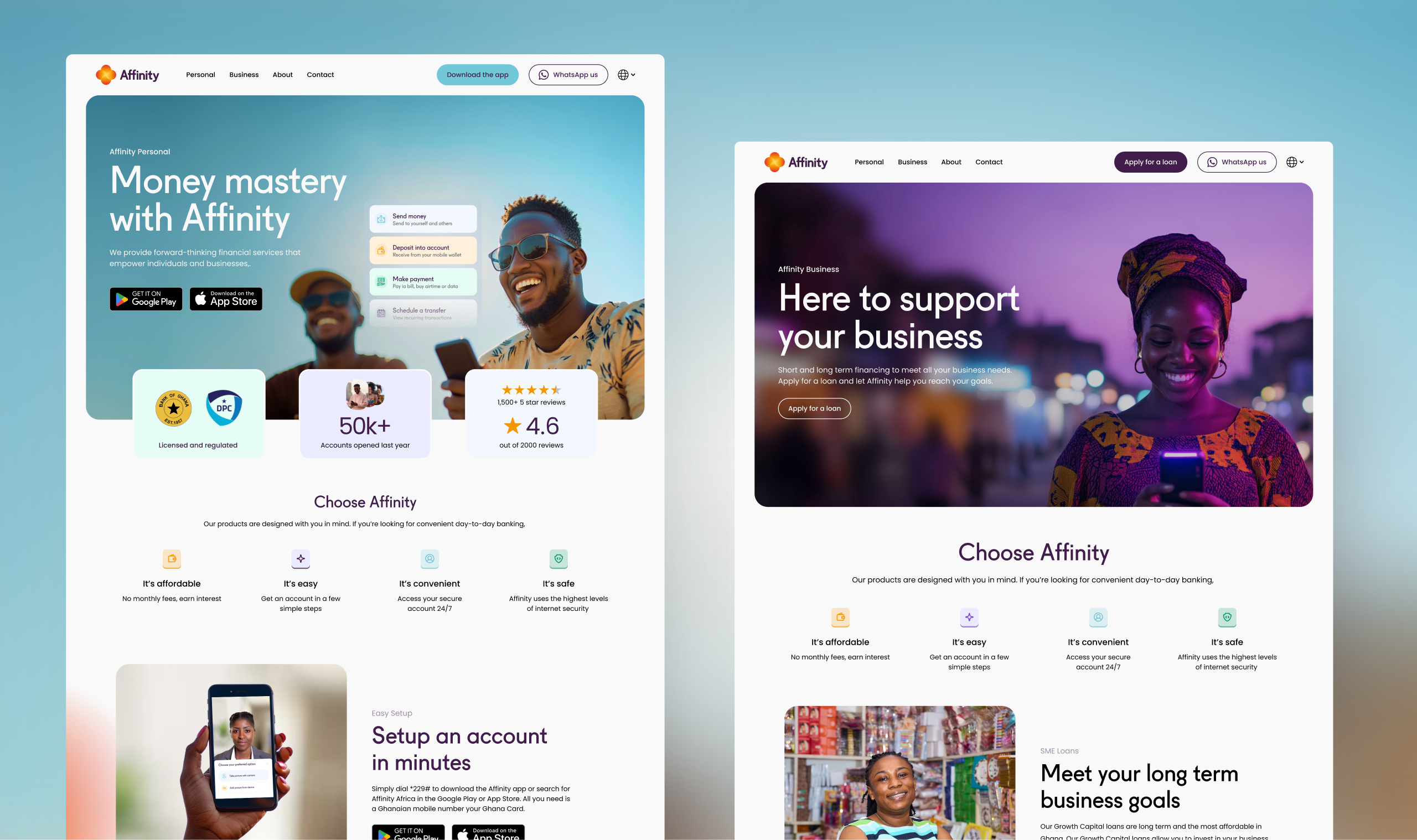 affinity desktop designs