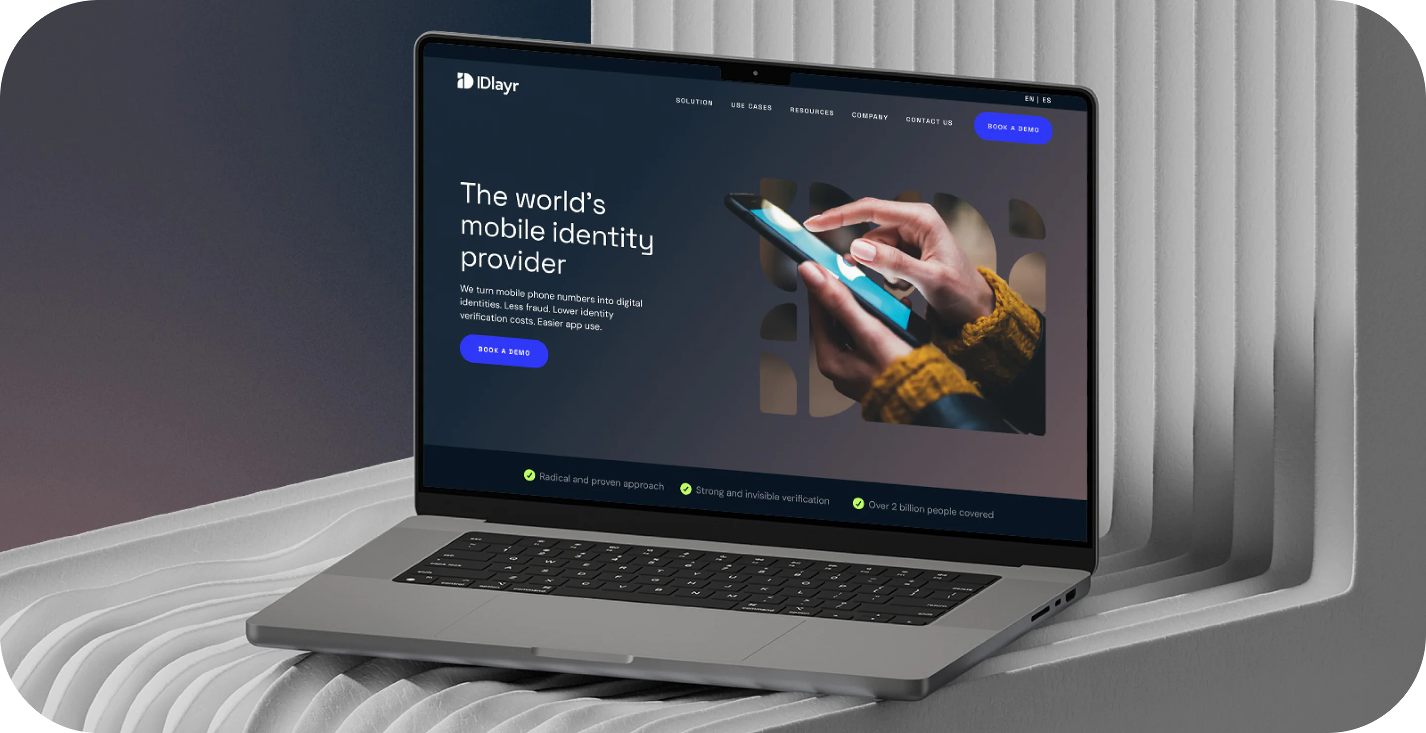 The world's mobile identity provider We turn mobile phone numbers into digital identities. Less fraud. Lower identity verification costs. Easier app use. BOOK A DEMO