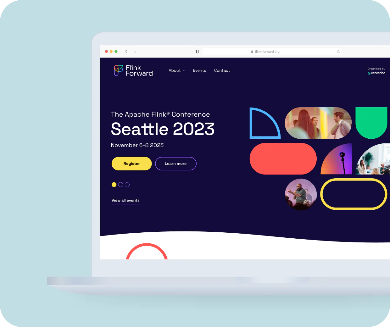 Flink Forward website showcase