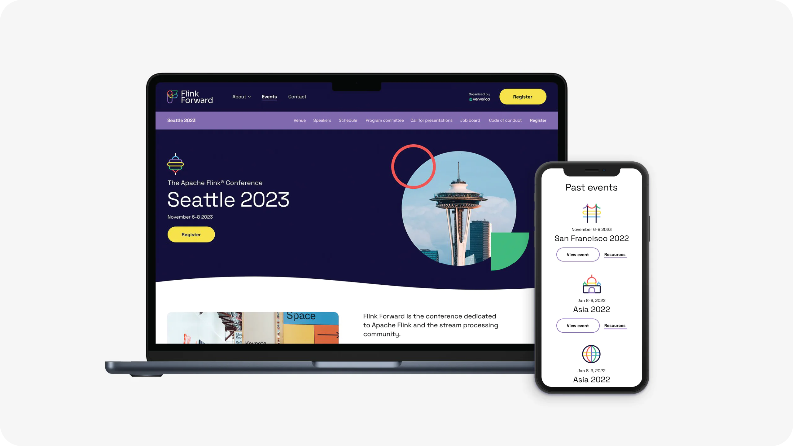 Flink Forward website showcase