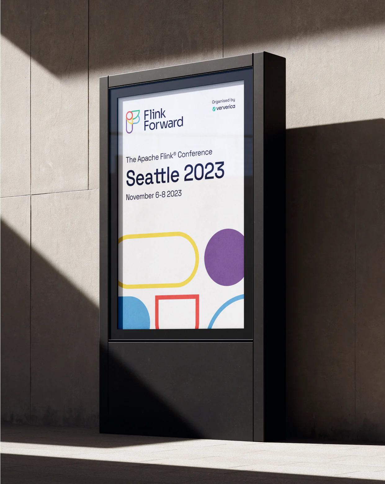 Flink Forward conference advertisement